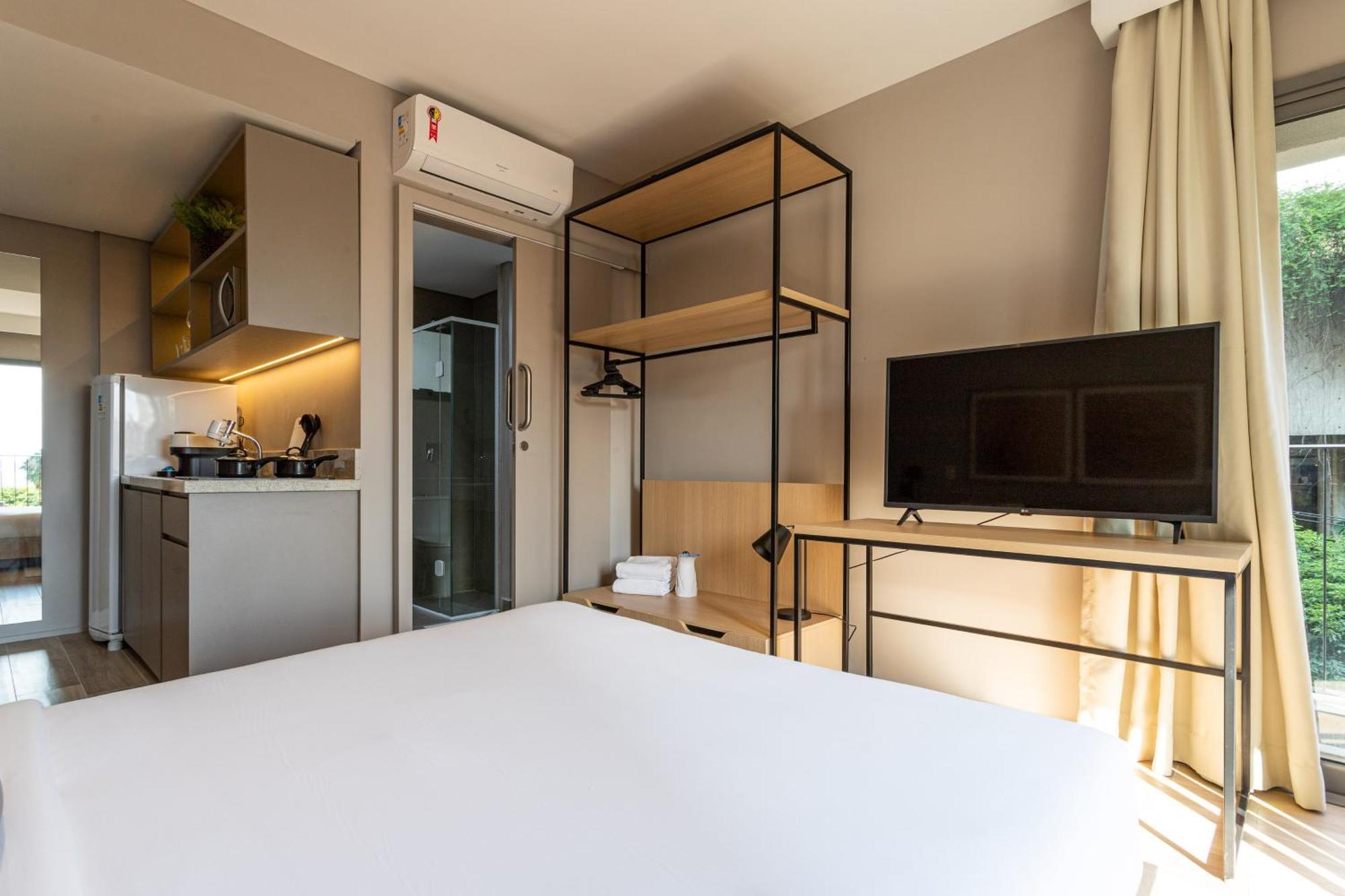 Apartamentos Novos Proximos Ao Masp E A Metros Da Estacao Consolacao E Avenida Paulista - Next Haddock São Paulo Habitación foto