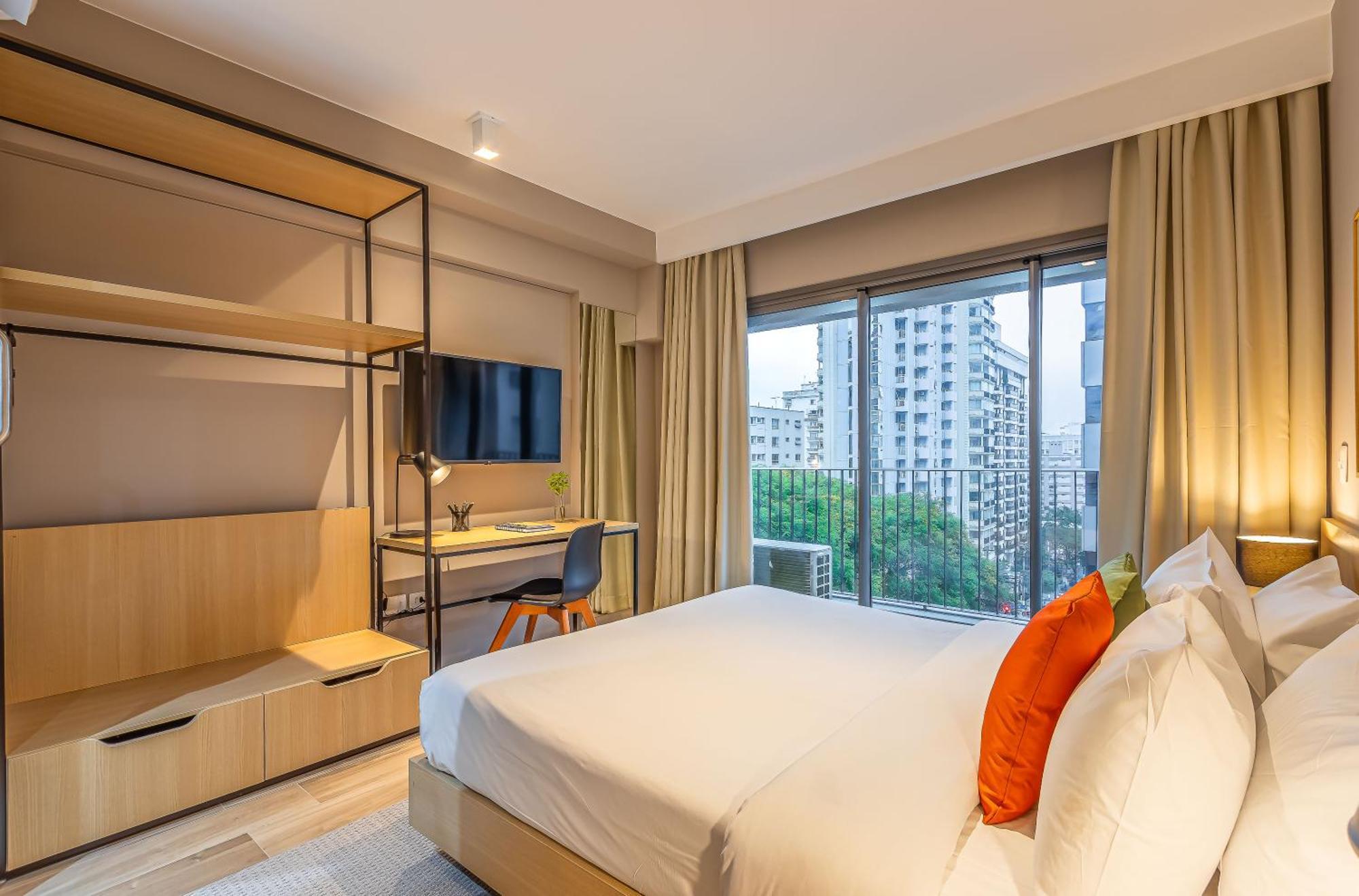 Apartamentos Novos Proximos Ao Masp E A Metros Da Estacao Consolacao E Avenida Paulista - Next Haddock São Paulo Habitación foto